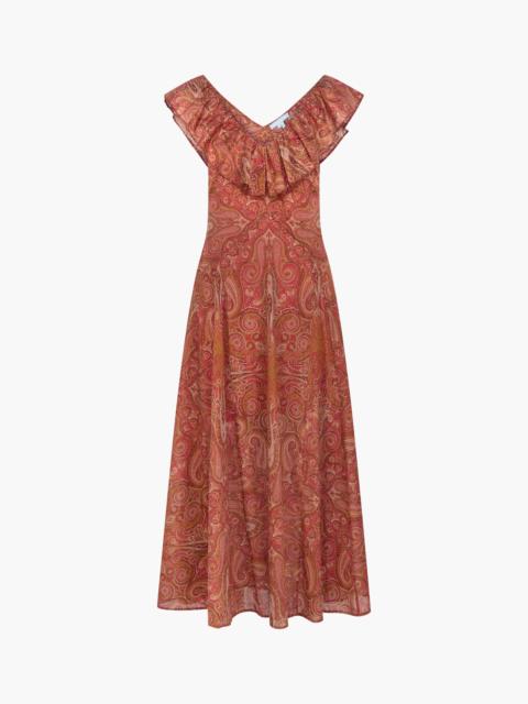 Hill House Home The Milani Dress - Cypress Paisley