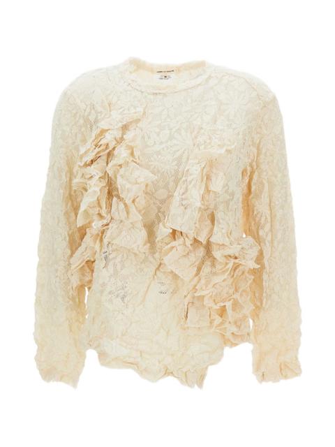 Comme Des Garçons ruffled blouse