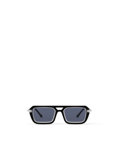 Louis Vuitton LV Legacy Pilot Square Sunglasses