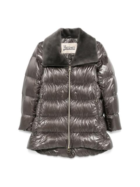 quilted puffer jacket