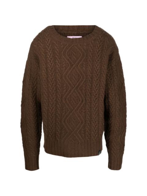 Martine Rose cable-knit jumper