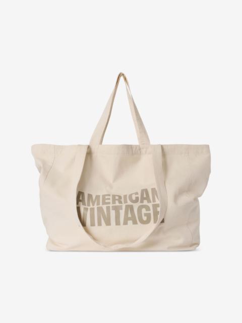 American Vintage Lycaz logo-print tote bag