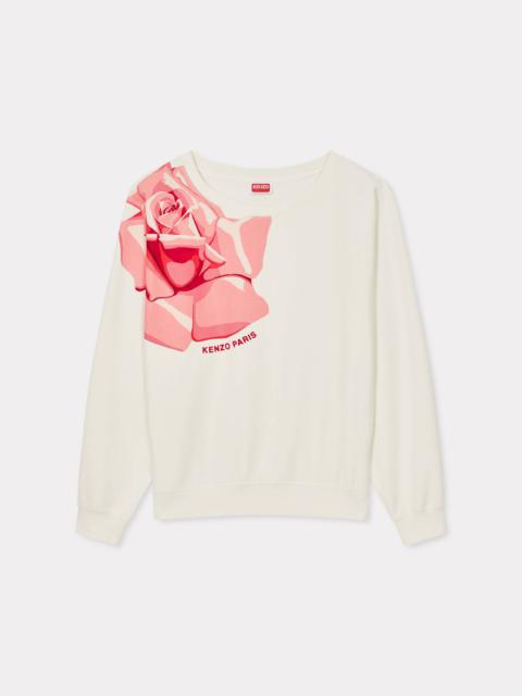 'KENZO Rose' batwing oversized sweatshirt