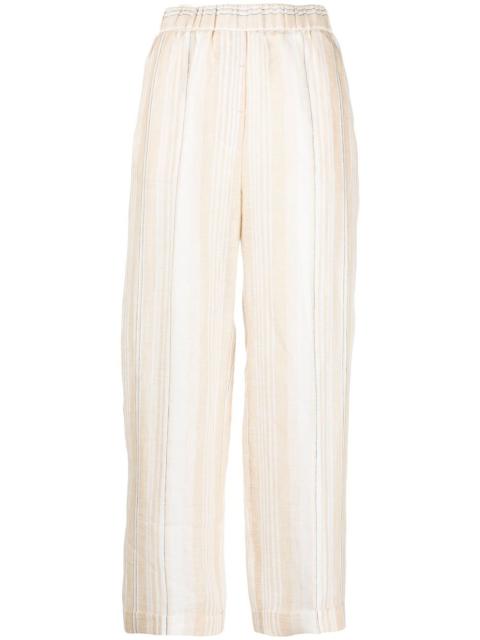 PESERICO striped palazzo pants