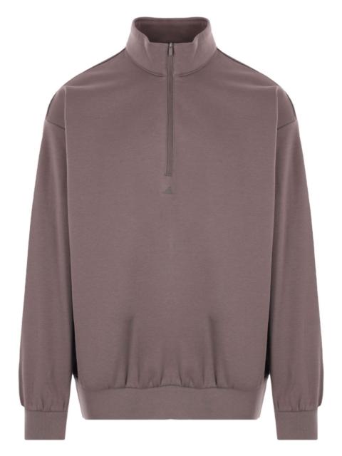 adidas basketball-logo sweatshirt