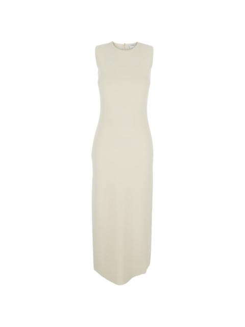 Max Mara Visiera round-neck midi dress