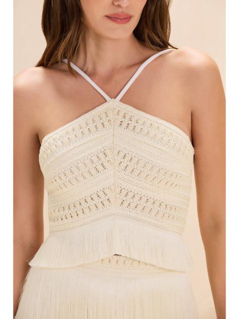 PatBO LYA FRINGE TOP