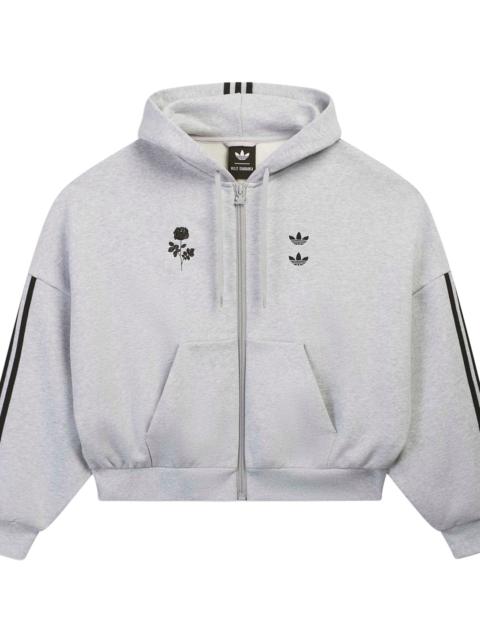 adidas Full Zip Logo Hoodie "Willy Chavarria - Grey" KV2250