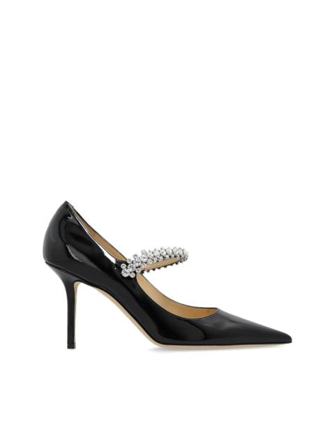 JIMMY CHOO Bing 85mm leather pumps