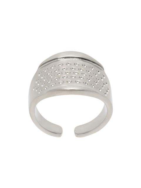 Silver Metal Thimble Ring