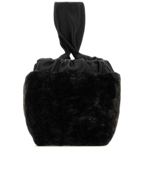 Jil Sander Shearling Clutch