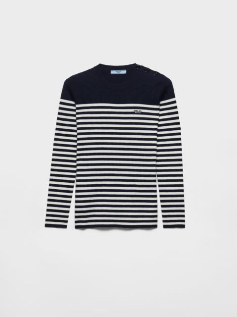 Prada Striped wool sweater