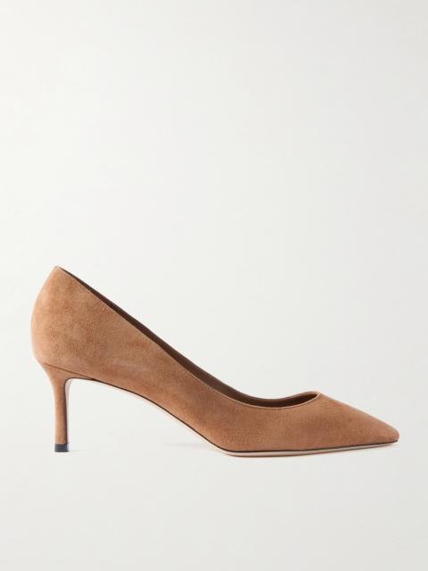 JIMMY CHOO Romy 60 Suede Pumps