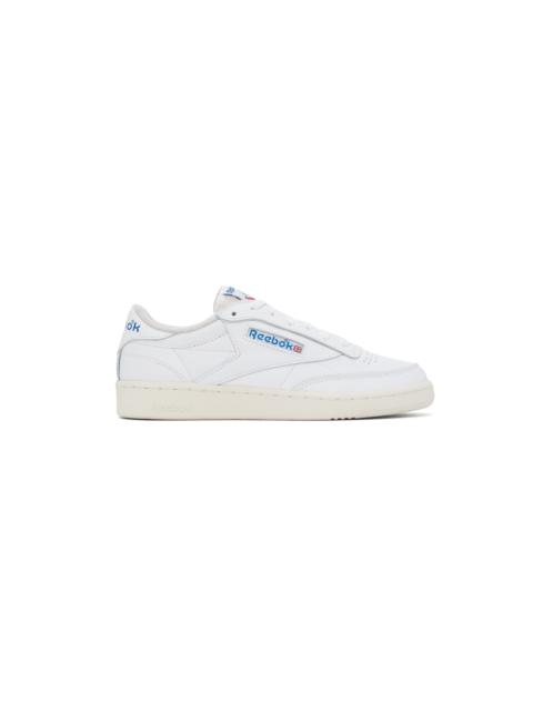 White Club C 85 Vintage Sneakers