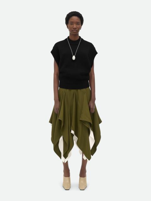 Bottega Veneta Viscose Double Layer Skirt