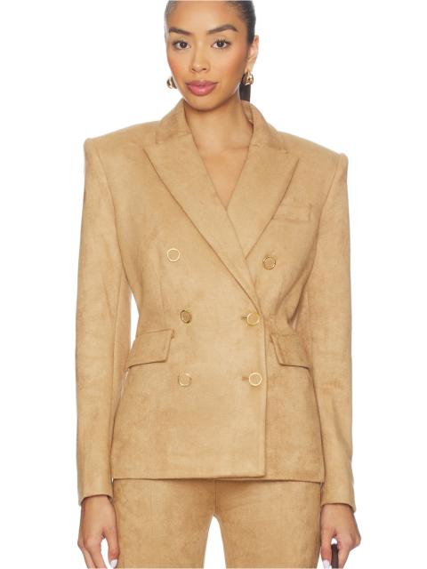 GENERATION LOVE Arielle Faux Suede Blazer
