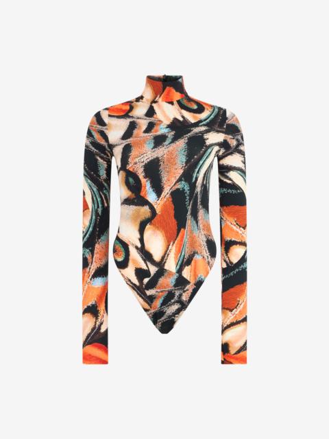 Roberto Cavalli Butterfly Print Top