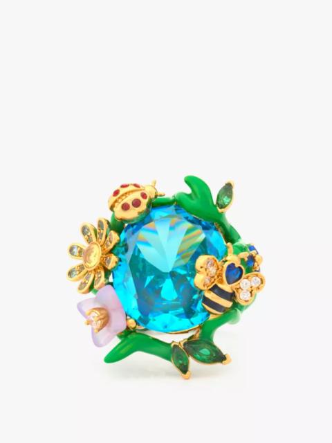 kate spade Garden Friends Statement Ring