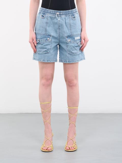 COPERNI Denim Cargo Shorts