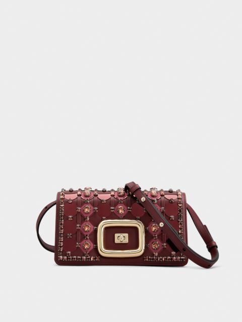 Roger Vivier Viv' Choc Disco Mini Bag in Nappa Leather
