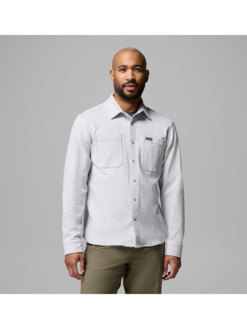 Columbia Men's Twill River Long Sleeve Knit Shirt