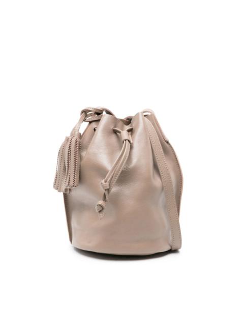 IL BISONTE Silvia leather bucket bag