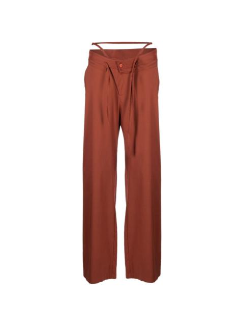 OTTOLINGER double-fold tailored trousers