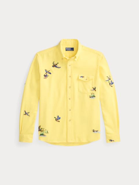 Polo Ralph Lauren Classic Fit Duck-Embroidered Twill Shirt