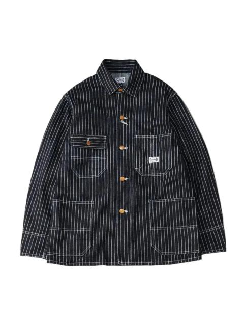 THE FLAT HEAD FN-OJ-DC701 10oz Wabash Denim Coverall jacket