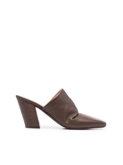 Marsèll Pinnettina 90mm square-toe mules