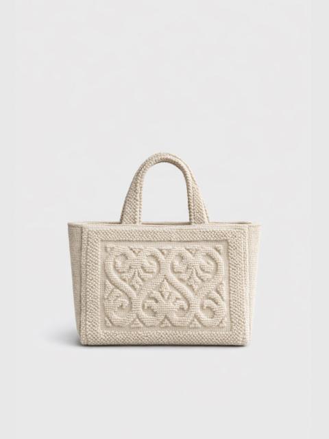ATP ATELIER Costantine Linen Cotton Mini Tote Bag