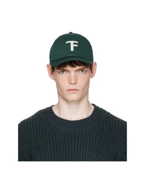 TOM FORD Green Brushed Cotton Cap