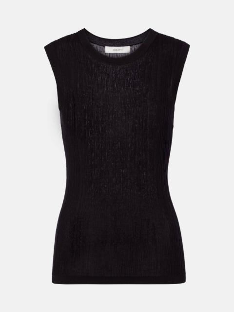 JOSEPH Calife silk and cotton tank top