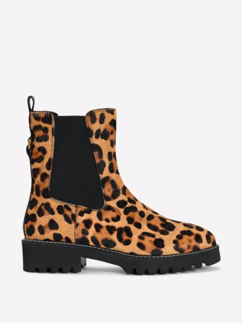 BODEN Jessie Chunky Chelsea Boots-Leopard
