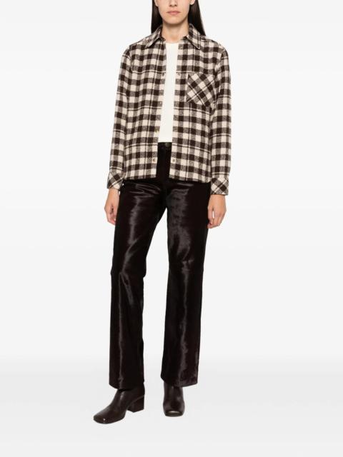 Moncler Moncler Check-pattern Button-down Jacket