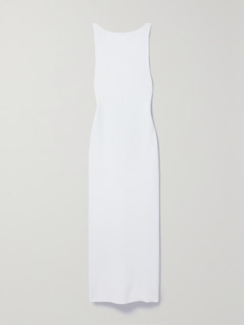 KHAITE Evelyn Knitted Maxi Dress