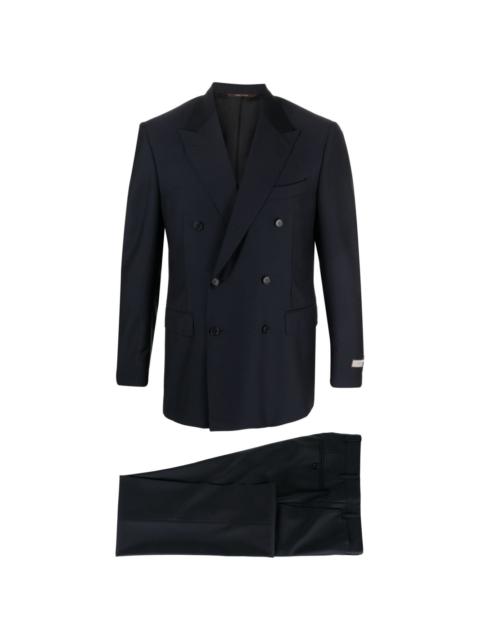 Canali double-breasted wool suit