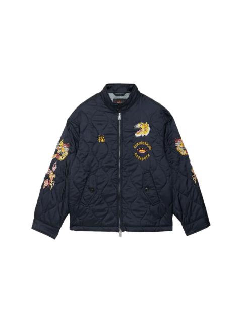 embroidered bomber jacket