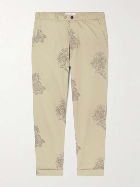 Taupe Double Pleat Trousers