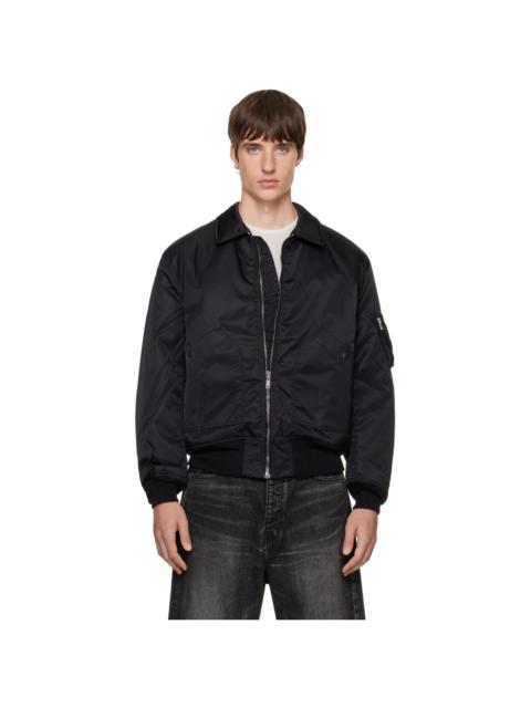 Rick Owens DRKSHDW Black Tower Flyers Jacket