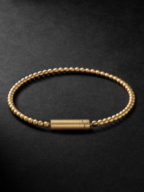 le gramme Le 15 18-Karat Gold Beaded Bracelet