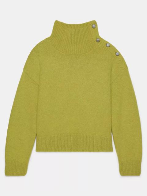 kate spade Turtleneck With Bauble Buttons