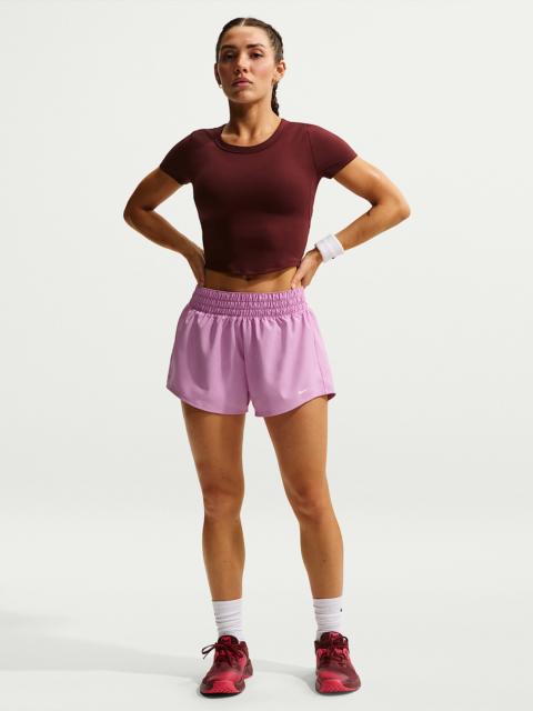 Nike Nike One Women's Dri-FIT Mid-Rise 3" Brief-Lined Shorts