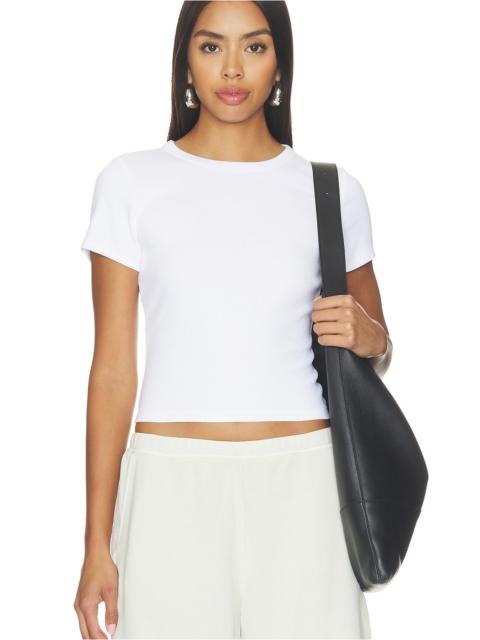 BEYOND YOGA Rib Baby Tee