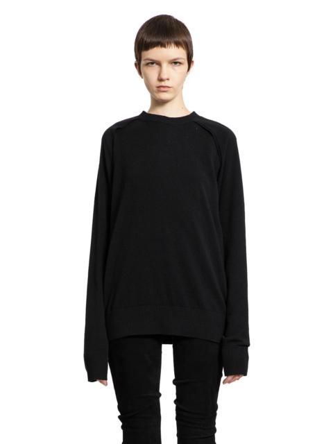 Ann Demeulemeester Ulu-Sweater-In-Wool-Cashmere-Flannel-Knit