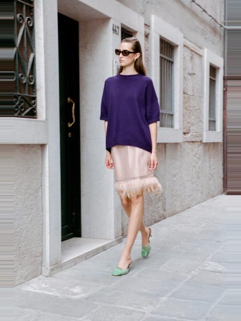 STAUD STAUD LARK SKIRT SANDROSE