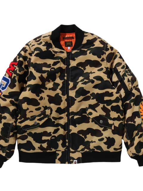 A BATHING APE® 1st Camo Shark MA-1 Jacket "Yellow" 1L30 141 003 YELLOW