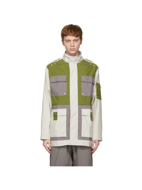 A-COLD-WALL* Off-White & Green 3L Model 4 Jacket