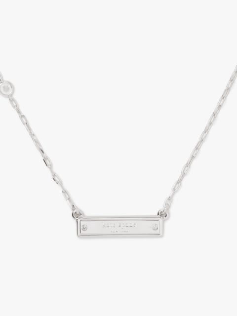 kate spade Sam Icon Bar Pendant