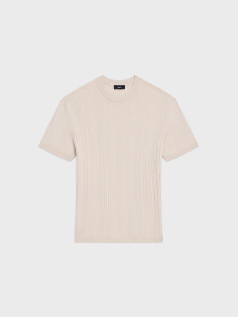 Theory Damian Tee in Cotton
